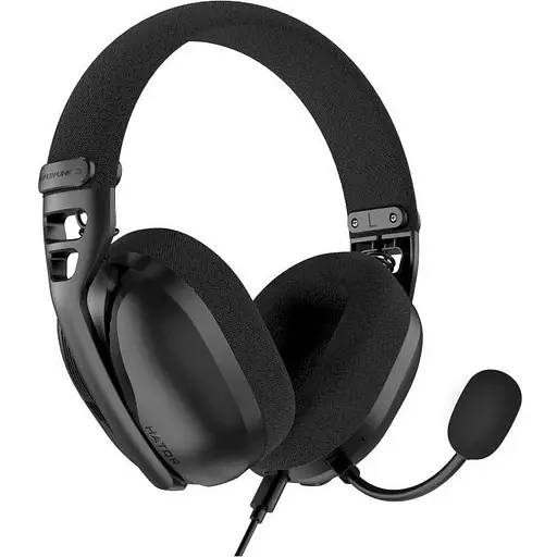 Наушники Hator Hyperpunk 3 Hi-Res USB7.1 черный bluetooth 2.4 ГГц USB Type-C съемный микрофон 115 дБ кабель 1.3 м - фото 1