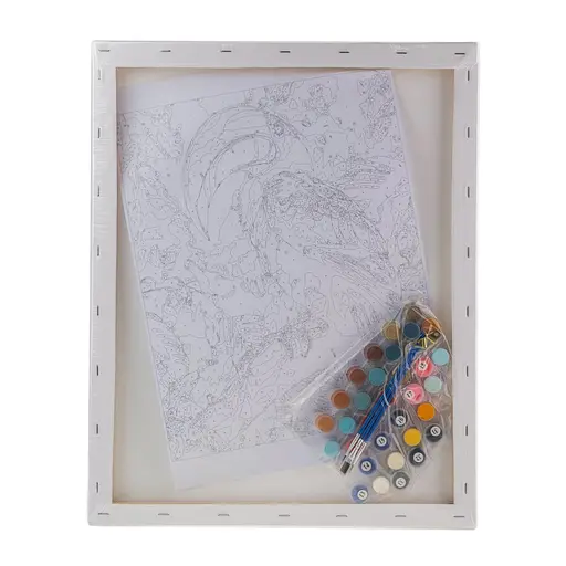 Набор для росписи по номерам "Какада" 40*50 см, IDEA2-GX47438, ТМ "99IDEAS" - фото 7