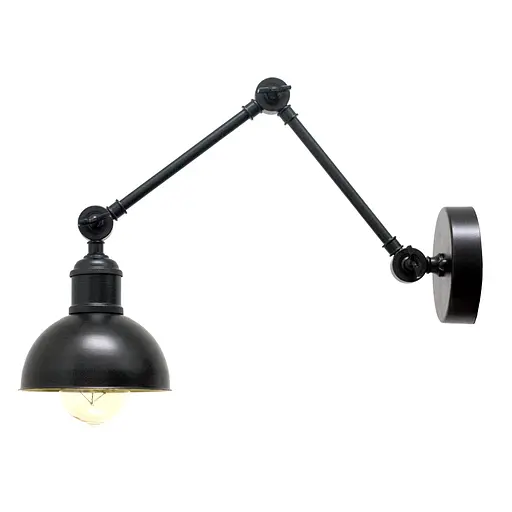 Настенное бра 3-х поворотное, PikArt арт. 2104 черный - фото 1