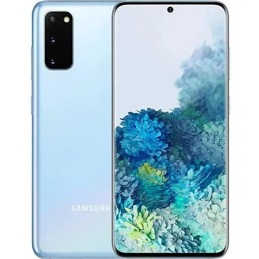 Смартфон Samsung Galaxy S20 5G SM-G981B/DS 8/128Gb Blue [NFC, 2 SIM/1 SIM + eSIM]