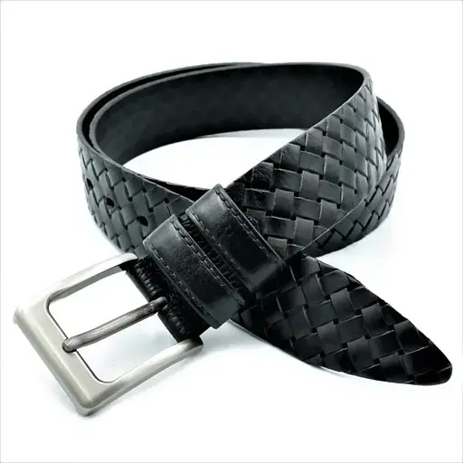 Ремінь шкіряний Weatro чоловічий 110-125х4 см acs0013307 - фото 1