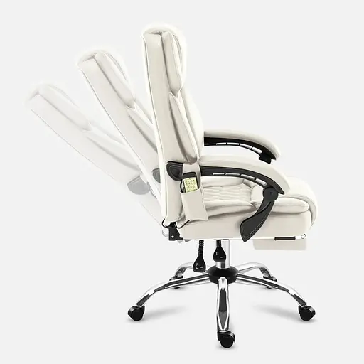 Крісло офісне Markadler Boss 6.0 Beige з масажем - фото 4