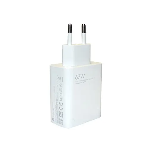 Сетевое зарядное устройство Xiaomi MDY-12-ES 67W + USB кабель Type-C 6A HC - фото 2