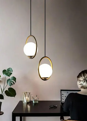 Люстра Brille молекула підвісна E27 60W BZ (BL-866S/1) - фото 10