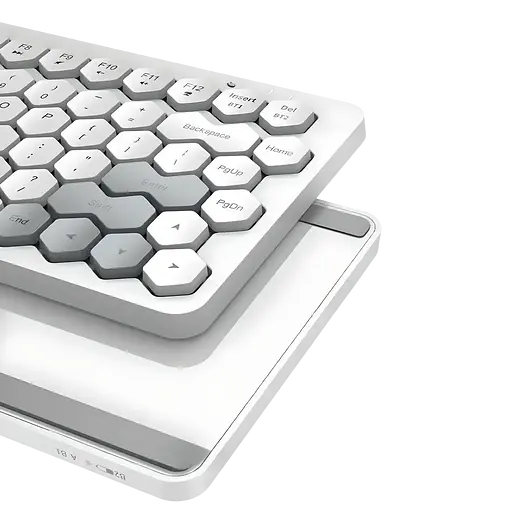 Клавиатура беспроводная MOFII Phoenix GEEZER sk-658bt White - фото 2