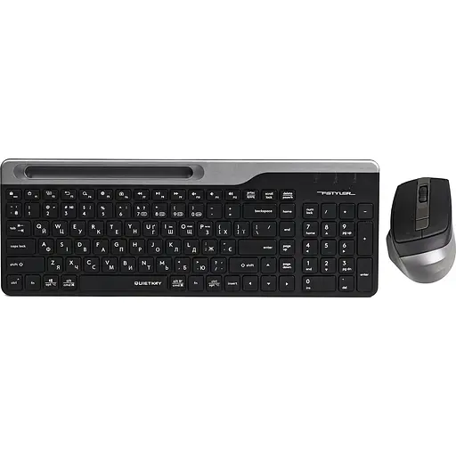 Комплект (клавіатура + миша) A4Tech Fstyler FB2535CS Smoky Grey [138919]