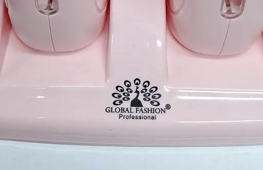 Воскоплав двокасетний Global Fashion Depilatory Heater 2в1 з підставкою для депіляції волосся Персиковий 40 Вт - фото 6