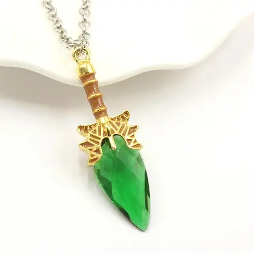 Кулон Доту Скіпетр Аганіма Dota 2 Aghanim's Scepter зелений.374 - фото 2