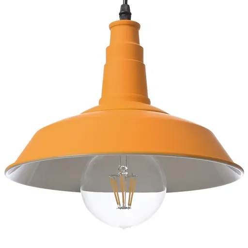 Люстра Brille лофт підвісна для кухні E27 60W OR (BL-221S/1) - фото 10