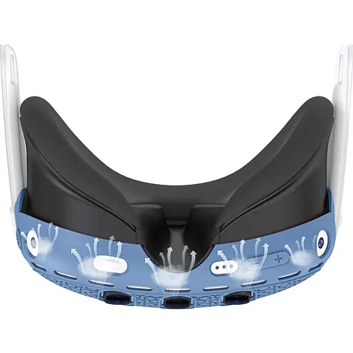 Чохол для VR-окулярів GINWDAY Silicone VR Shell Protective для Meta Quest 3 Blue [139303] - фото 4