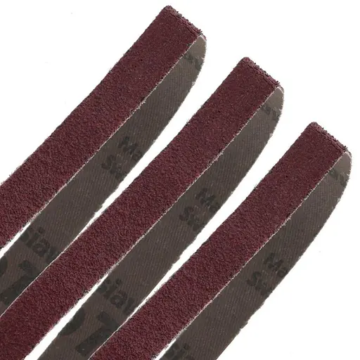 Шлифовальная лента DeWalt размер зерна 40, 80, 120 13х457 мм 10 шт. (DT3607) - фото 3