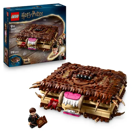 Конструктор LEGO Harry Potter Куслива Ужасная книга ужасов 518 деталей (76449) - фото 4