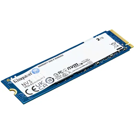 SSD-накопитель 2 ТБ Kingston NV3 M.2 2280 PCIe 4.0 x4 NVMe - фото 2