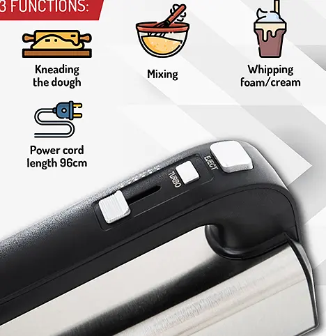 Ручной миксер Adler AD 4225 INOX - фото 7