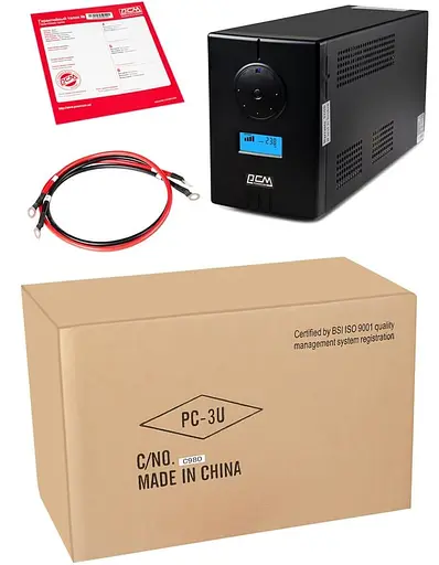 Источник бесперебойного питания Powercom 1100 ВА / 770 Вт / Без АКБ (INF-1100) - фото 5