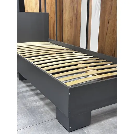 Кровать Orange-Line Тина 90 Серый графит - фото 5