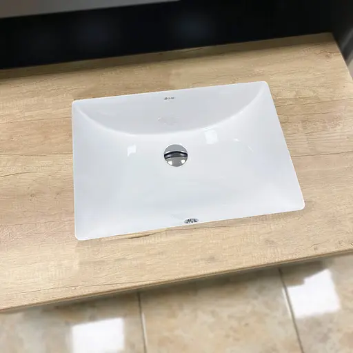 Умивальник VBI Meduno white врізний VBI-018039, Білий - фото 4