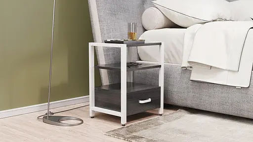 Тумба универсальная Вивьен 1/1 50x41x40 белый ДСП Сосна Кембра 16мм FRD-104150 - фото 2