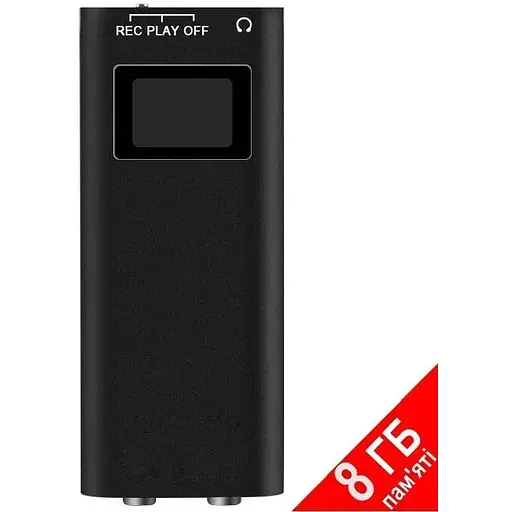 Мини-диктофон JNN Q25 с активацией на звук 8Gb с LCD экраном - фото 7