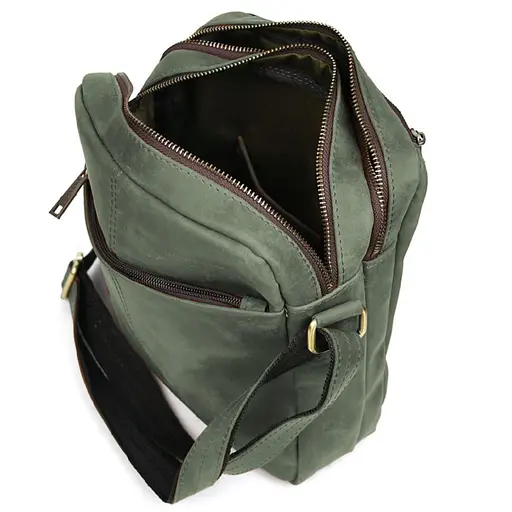 Сумка мессенджер мужская вертикальная через плечо TARWA 24х26х7 см sum0028311 - фото 4