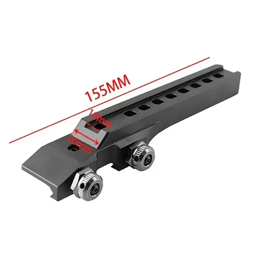 Адаптер кріплення на планку пікотінні для монокулярів нічного бачення Henbaker CY789 NV710 CY800 CY810 - фото 5