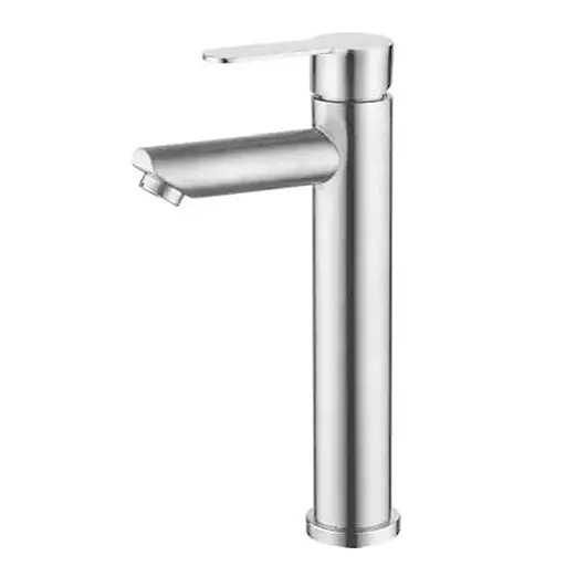 Смеситель для умывальника Zerix LR71103 ZX2989 Нержавеющая сталь - фото 1