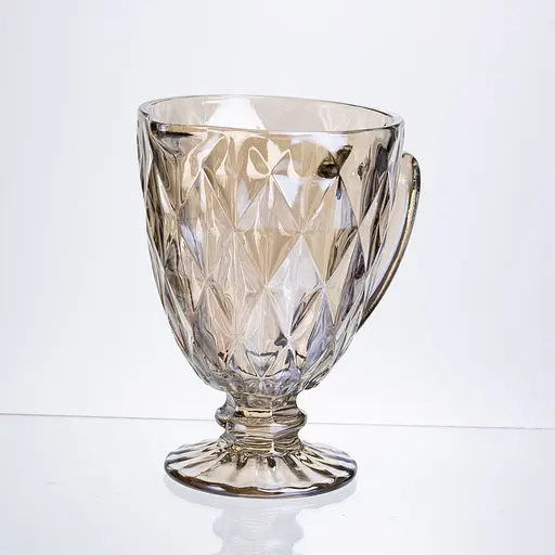 Кувшин для напитков Citrine стеклянный 1 л HP-19-279 кувшин для лимонада декоративный лимонадник с ручкой Yiwu HP-19-279 - фото 1