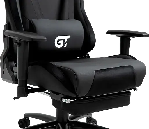 Геймерское кресло GT Racer черное (X-5108 Black) - фото 11