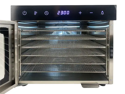 Дегідратор професійний Tekhniko DH-06H-SS нержавіюча сталь (6 лотків) - фото 3