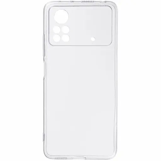 TPU чохол Epic Transparent 1.5mm Full Camera для Xiaomi Poco X4 Pro 5G Безбарвний (прозорий)