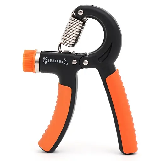 Еспандер кістьовий Cornix 5-60 кг з регульованим навантаженням XR-0144 Black/Orange - фото 2