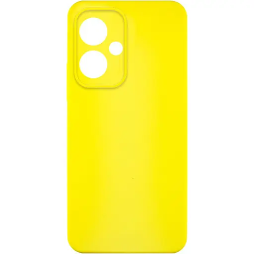 Чехол Lakshmi Silicone Cover Full Camera AA для Xiaomi Redmi 13 4G/Poco M6 4G Желтый/Flash