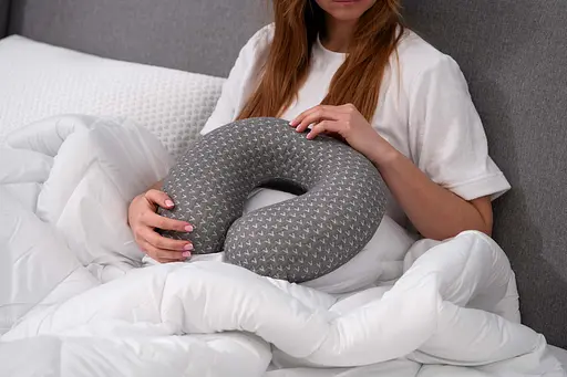 Подушка ортопедична Ardesto Sleepwell Travel, 34х29х10см, сірий (ART3429NEP) - фото 9