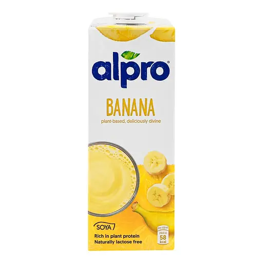 Напій бананово-соєвий Alpro 1 л