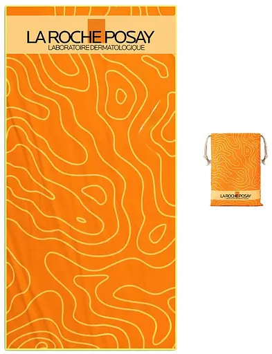 Набор La Roche-Posay: солнцезащитный спрей для лица Anthelios XL SPF 50+ 75 мл + очистительное масло Lipikar AP+ 100 мл + полотенце из микрофибры Anthelios - фото 7
