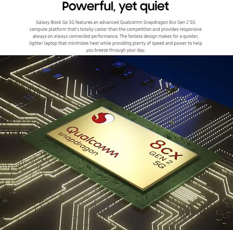 Ноутбук Samsung Galaxy Book Go (NP545XLA-KA2TM) Silver - фото 7