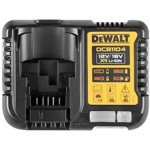 Зарядний пристрій DeWalt 12В/18В вихідний струм 4А (DCB1104P2)