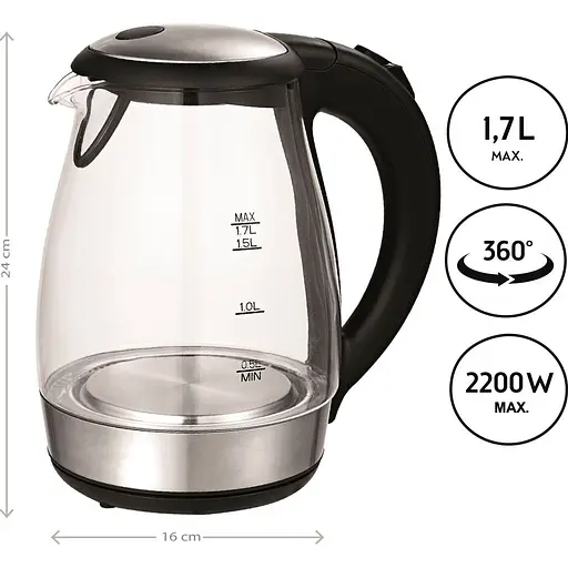 Электрочайник First FA-5405-8 [152878] - фото 2