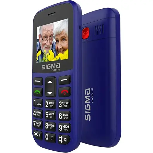 Мобильный телефон Sigma mobile Comfort 50 CF115 Easy Blue (UA UCRF)