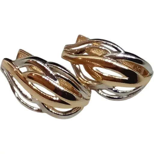 Золоті сережки Столична Ювелірна Фабрика. 106056