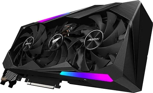 Відеокарта Gigabyte RTX 3070 8Gb Aorus Master LHR (GV-N3070AORUS M-8GD) (GDDR6, 256 bit, PCI-E v4.0 x16) Б/в - фото 4
