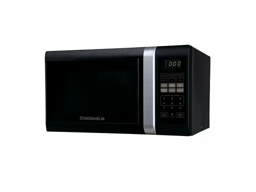 Мікрохвильова електронна піч Grunhelm 23MX823-B маленька мікрохвильовка - фото 1