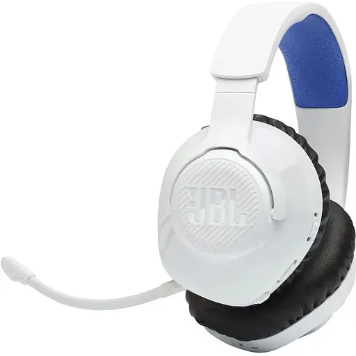 Навушники JBL Bluetooth Stereo Quantum 360P Console Wireless (JBLQ360PWLWHTBLU) White/Blue UA