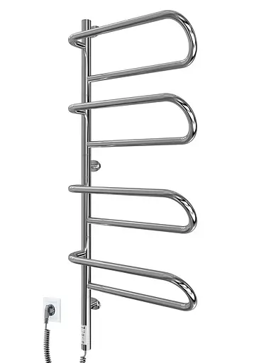 Электрический полотенцесушитель Mario Электра-I 1000x445/150 TR таймер-регулятор л/п 2.3.1005.11.P - фото 1