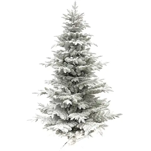 Искусственная елка Lugi Барбара 2.1 м заснеженная С100ASN210 - фото 1