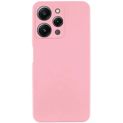 Чехол Lakshmi Silicone Cover Full Camera (AAA) для Xiaomi Redmi 12 Розовый / Light pink
