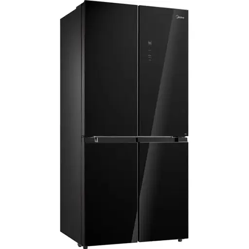 Холодильник Midea MDRF632FIF22 чорне скло - фото 2