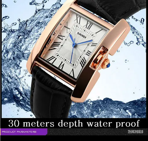 Жіночий годинник Skmei 1085 Spring (Чорний) - фото 8