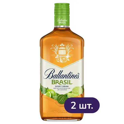 Спиртной напиток на основе виски Ballantine's Brasil 30% 0.7 л х 2 шт.
