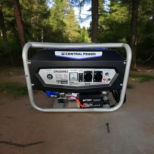 Генератор бензиновий Central Power CP8200HE2 3.8 кВт 1-фазний з електростартером - фото 2